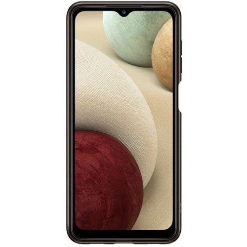 Чехол накладка для Samsung Galaxy A12 Clear Cover EF-QA125TBEGRU Черный
