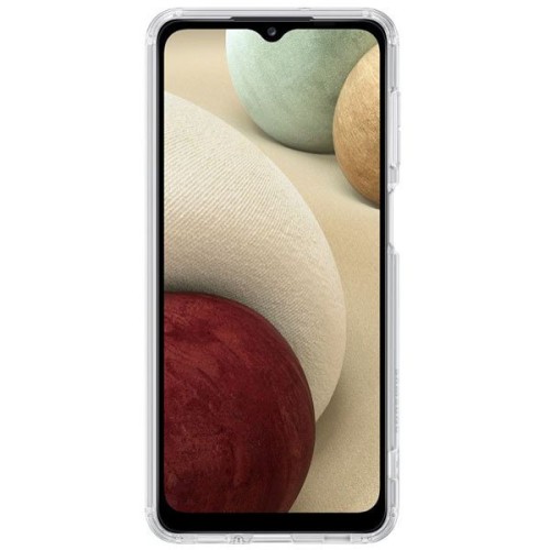 Чехол накладка для Samsung Galaxy A12 Clear Cover EF-QA125TTEGRU Прозрачный