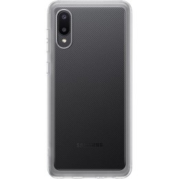 Чехол накладка для Samsung Galaxy A02 Clear Cover EF-QA022TTEGRU Прозрачный