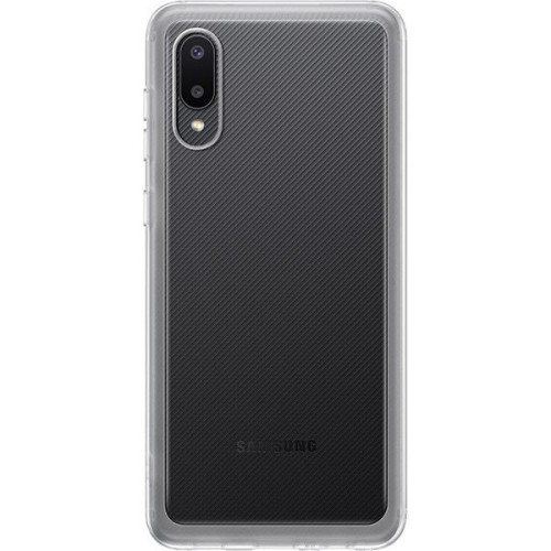 Чехол накладка для Samsung Galaxy A02 Clear Cover EF-QA022TTEGRU Прозрачный