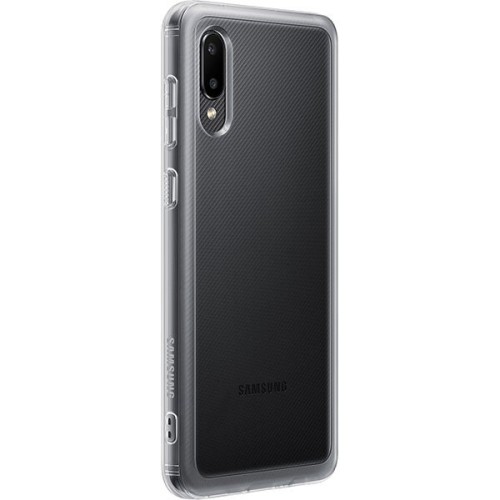Чехол накладка для Samsung Galaxy A02 Clear Cover EF-QA022TTEGRU Прозрачный