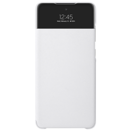 Чехол книжка для Samsung Galaxy A72 Smart S View Wallet Cover EF-EA725PWEGRU Белый