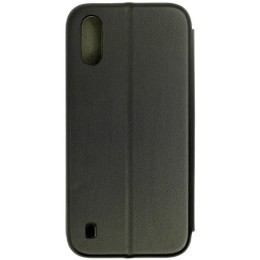 Чехол книжка для Samsung Galaxy A01 Book Cover Черный