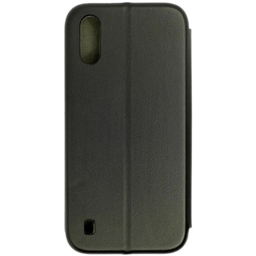 Чехол книжка для Samsung Galaxy A01 Book Cover Черный