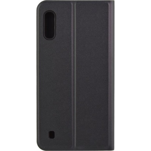 Чехол книжка для Samsung Galaxy A01 Red Line Book Cover Черный