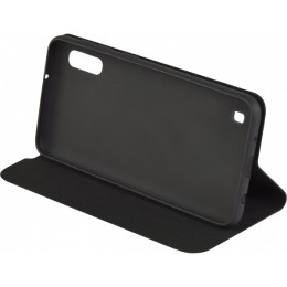 Чехол книжка для Samsung Galaxy A01 Red Line Book Cover Черный