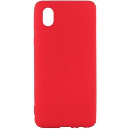 Силиконовый чехол для Samsung Galaxy A01 Core Red Line Ultimate Красный
