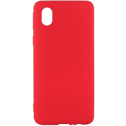 Силиконовый чехол для Samsung Galaxy A01 Core Red Line Ultimate Красный