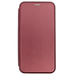 Чехол книжка для Samsung Galaxy A02 Book Cover Бордовый