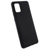 Силиконовый чехол для Samsung Galaxy A02S TPU 1мм Черный матовый