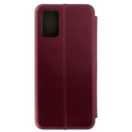 Чехол книжка для Samsung Galaxy A02S Red Line Unit Бордовый