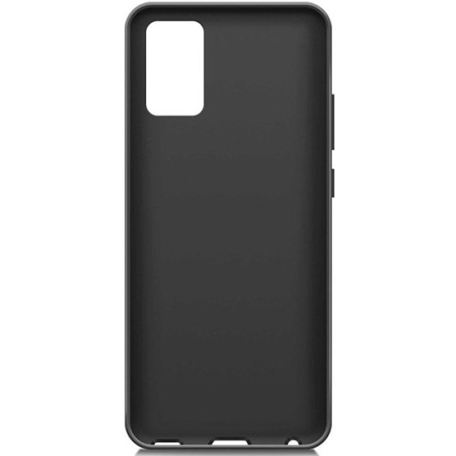 Силиконовый чехол для Samsung Galaxy A03S TPU 1мм Черный матовый