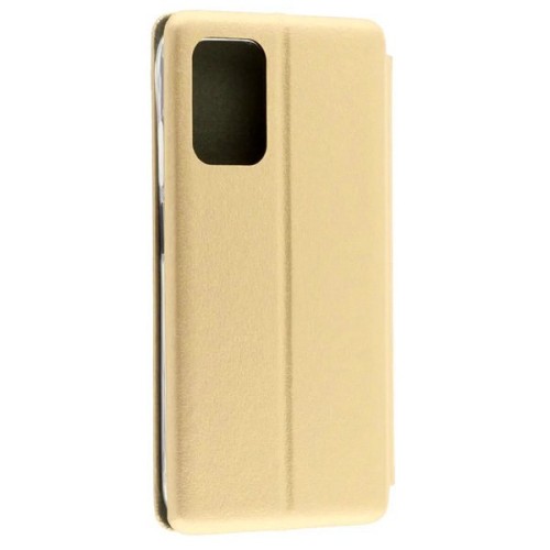 Чехол книжка для Samsung Galaxy A03S Book Cover Золотой
