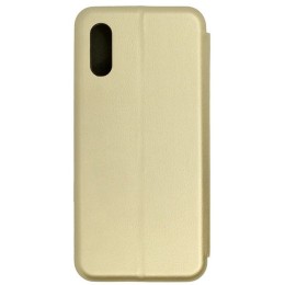 Чехол книжка для Samsung Galaxy A03 Core Book Cover Золотой