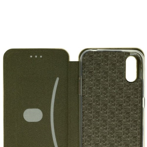 Чехол книжка для Samsung Galaxy A03 Core Book Cover Золотой