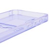 Силиконовый чехол для Samsung Galaxy A03 Core Silicone Card Holder Case Сиреневый