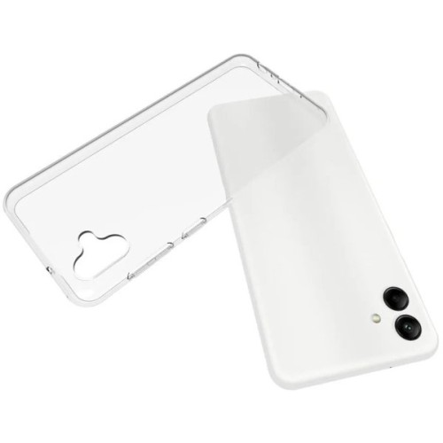 Силиконовый чехол для Samsung Galaxy A04 TPU 1мм Прозрачный глянцевый