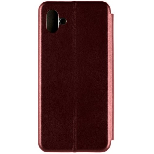 Чехол книжка для Samsung Galaxy A04 Book Cover Бордовый
