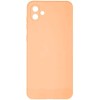 Силиконовый чехол для Samsung Galaxy A04 Soft Matte с микрофиброй Пыльно розовый