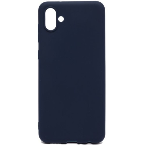Силиконовый чехол для Samsung Galaxy A04 Soft Matte Синий