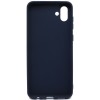 Силиконовый чехол для Samsung Galaxy A04 Soft Matte Синий