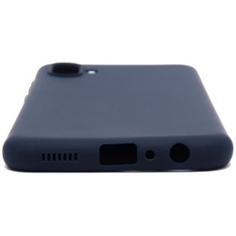 Силиконовый чехол для Samsung Galaxy A04 Soft Matte Синий