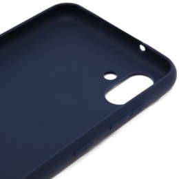 Силиконовый чехол для Samsung Galaxy A04 Soft Matte Синий
