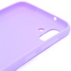 Силиконовый чехол для Samsung Galaxy A04 Soft Matte Сиреневый