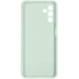 Силиконовый чехол для Samsung Galaxy A04s Soft Matte с микрофиброй Мятный