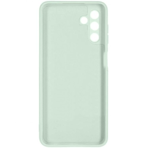 Силиконовый чехол для Samsung Galaxy A04s Soft Matte с микрофиброй Мятный