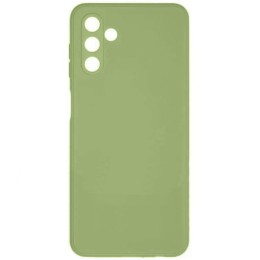 Силиконовый чехол для Samsung Galaxy A04s Soft Matte с микрофиброй Оливковый