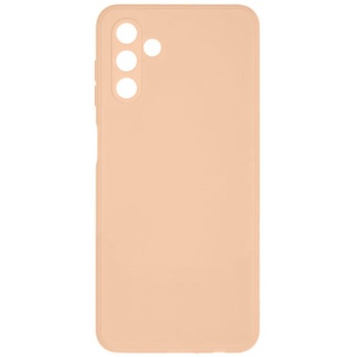 Силиконовый чехол для Samsung Galaxy A04s Soft Matte с микрофиброй Пыльно розовый