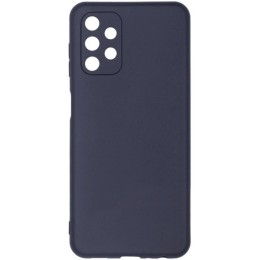 Силиконовый чехол для Samsung Galaxy A04s Soft Matte с защитой камеры Черный