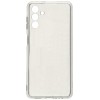 Силиконовый чехол для Samsung Galaxy A04S TPU 1мм с защитой камеры Прозрачный
