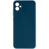 Силиконовый чехол для Samsung Galaxy A04e Soft Matte с микрофиброй Синий