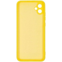 Силиконовый чехол для Samsung Galaxy A04e Soft Matte с микрофиброй Желтый