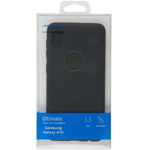 Силиконовый чехол для Samsung Galaxy A10 Red Line Ultimate Черный