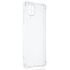 Силиконовый чехол для Samsung Galaxy A12 iBox Crystal противоударный с усиленными углами Прозрачный