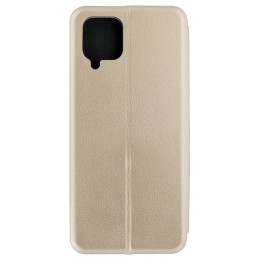 Чехол книжка для Samsung Galaxy A12 Book Cover Золотой
