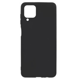 Силиконовый чехол для Samsung Galaxy A12 Soft Matte Черный