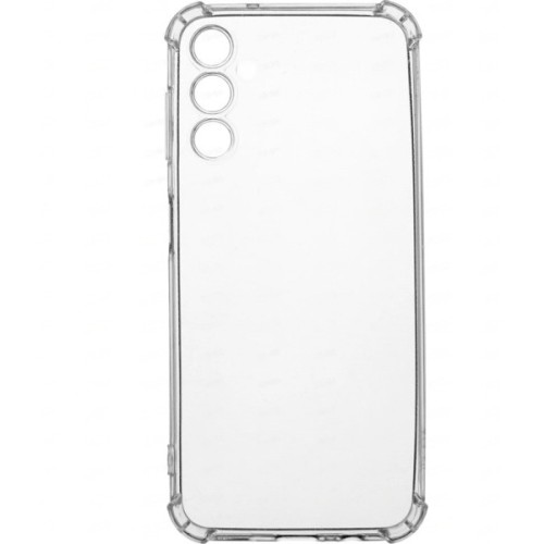 Силиконовый чехол для Samsung Galaxy A14 TPU iBox Crystal с усиленными углами Прозрачный