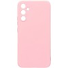 Силиконовый чехол для Samsung Galaxy A14 с защитой камеры Розовый