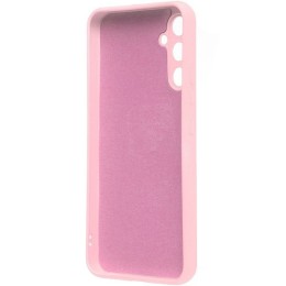 Силиконовый чехол для Samsung Galaxy A14 с защитой камеры Розовый