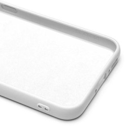 Силиконовый чехол для Samsung Galaxy A14 с защитой камеры Молочный