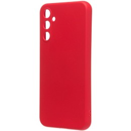 Силиконовый чехол для Samsung Galaxy A14 с защитой камеры Красный