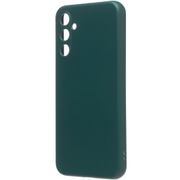 Силиконовый чехол для Samsung Galaxy A14 с защитой камеры Зеленый