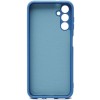 Силиконовый чехол для Samsung Galaxy A14 4G Soft Matte с микрофиброй Синий