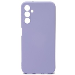 Силиконовый чехол для Samsung Galaxy A14 4G Soft Matte с микрофиброй Сиреневый