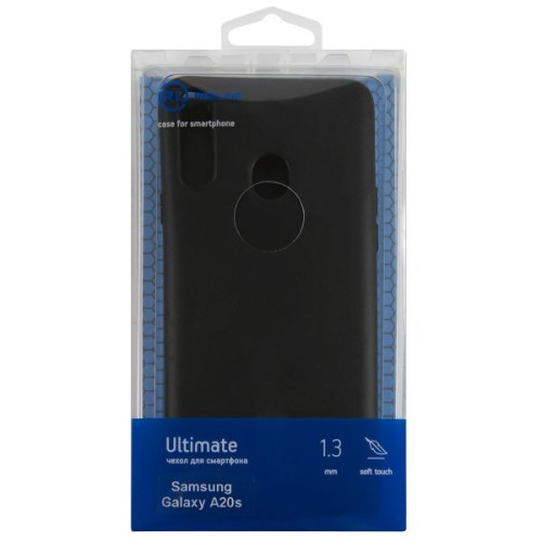 Силиконовый чехол для Samsung Galaxy A20S Red Line Ultimate Черный