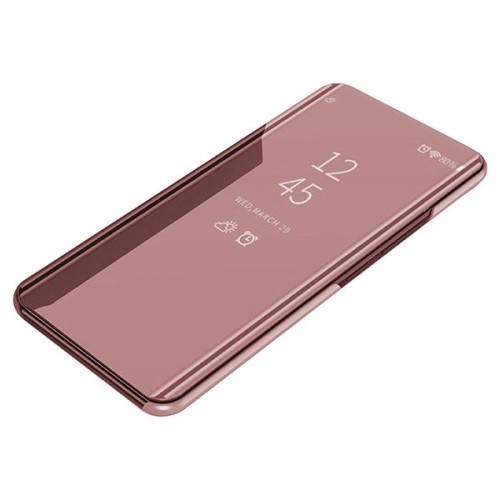 Чехол книжка для Samsung Galaxy A21S Clear View Розовый
